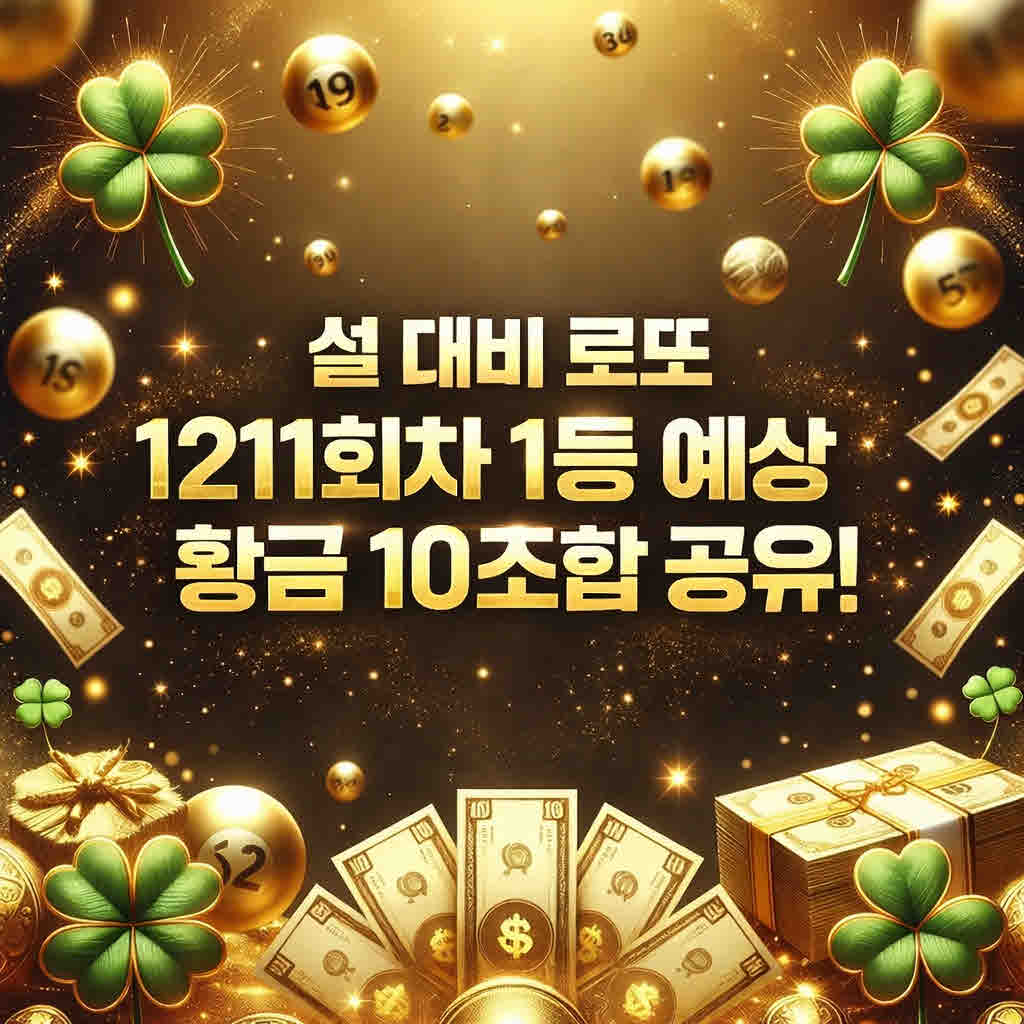 로또 1211회 1등 황금조합.jpg